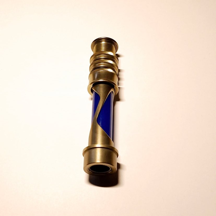 Porte moulinet insert fibre de verre bleu UP97FVB